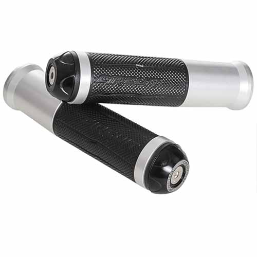 PUÑO SILVERSTONE NEGRO/ALUMINIO (JGO) CIRCUIT MA017-21M