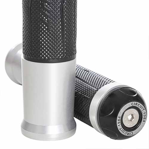 PUÑO SILVERSTONE NEGRO/ALUMINIO (JGO) CIRCUIT MA017-21M