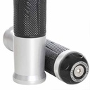 PUÑO SILVERSTONE NEGRO/ALUMINIO (JGO) CIRCUIT MA017-21M