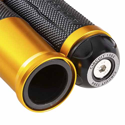 PUÑO SILVERSTONE NEGRO/DORADO (JGO) CIRCUIT MA017-21K