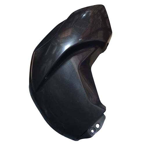 CACHA TANQUE NAFTA IZQUIERDO YAMAHA FZ 16 NEGRA (FLEXIBLE) (21C-XF412) PLASTICA VC (980)