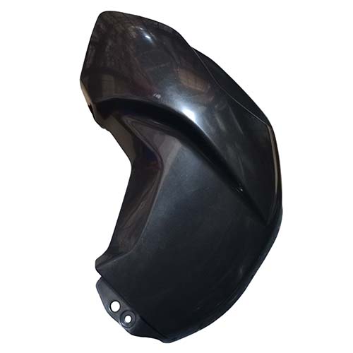 CACHA TANQUE NAFTA DERECHO YAMAHA FZ 16 NEGRA (FLEXIBLE) (21C-XF413) PLASTICA VC (979)