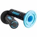 PUÑO JUPITER RACING NEGRO/AZUL FLUO (JGO) CIRCUIT MA042-21Z