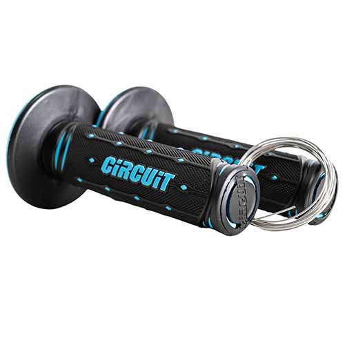 PUÑO JUPITER RACING NEGRO/AZUL FLUO (JGO) CIRCUIT MA042-21Z