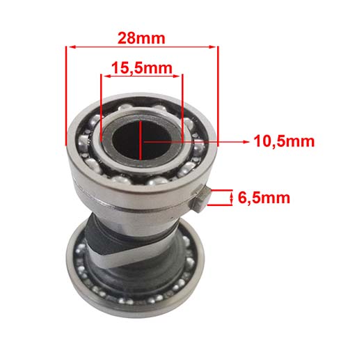 ARBOL DE LEVA HONDA - WAVE NF 100/ BIZ C-105 REPCOR (J161ZW)