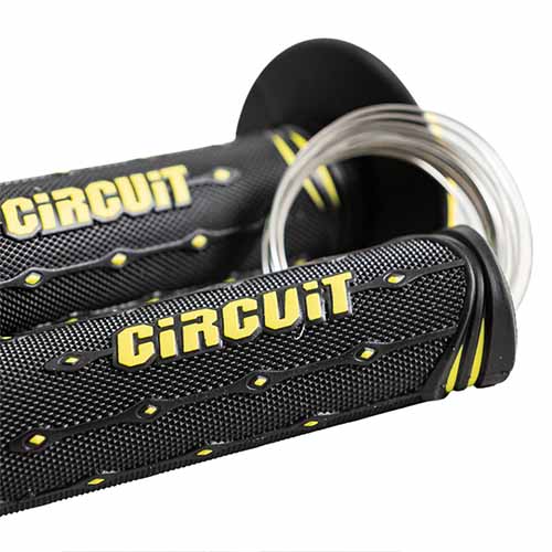 PUÑO JUPITER RACING NEGRO/AMARILLO (JGO) CIRCUIT MA042-216