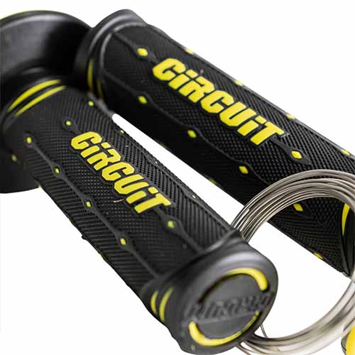 PUÑO JUPITER RACING NEGRO/AMARILLO (JGO) CIRCUIT MA042-216