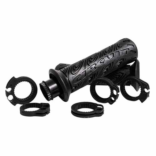 PUÑO INTERLAGOS PLUS TUBO HONDA CG150 NEGRO (JGO) CIRCUIT MA049-001