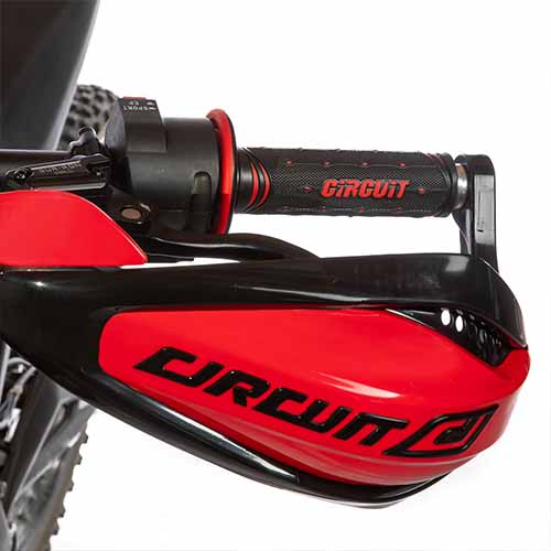 PUÑO JUPITER RACING NEGRO/ROJO (JGO) CIRCUIT MA042-215