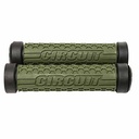 PUÑO HEXAGON BICI NEGRO/VERDE (JGO) CIRCUIT MA087-21P