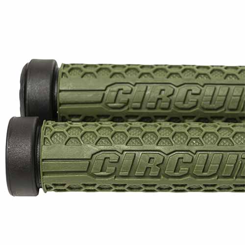 PUÑO HEXAGON BICI NEGRO/VERDE (JGO) CIRCUIT MA087-21P