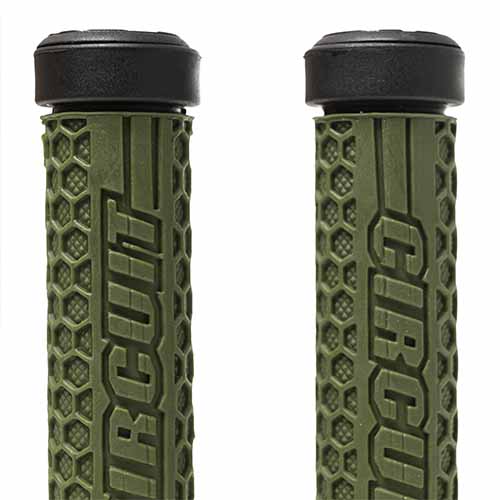 PUÑO HEXAGON BICI NEGRO/VERDE (JGO) CIRCUIT MA087-21P