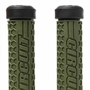 PUÑO HEXAGON BICI NEGRO/VERDE (JGO) CIRCUIT MA087-21P