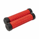 PUÑO HEXAGON 25GEL BICI NEGRO/ROJO (JGO) CIRCUIT MA089-215