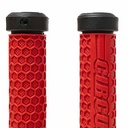 PUÑO HEXAGON 25GEL BICI NEGRO/ROJO (JGO) CIRCUIT MA089-215