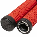 PUÑO HEXAGON 25GEL BICI NEGRO/ROJO (JGO) CIRCUIT MA089-215