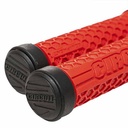 PUÑO HEXAGON 25GEL BICI NEGRO/ROJO (JGO) CIRCUIT MA089-215