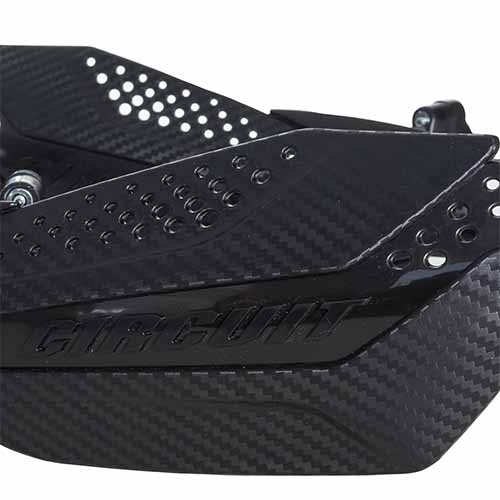 CUBRE MANO DAKAR UNIV. CARBONO/NEGRO (JGO) CIRCUIT PM038-2D1