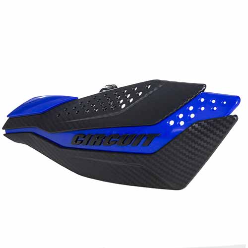 CUBRE MANO DAKAR UNIV. CARBONO/AZUL (JGO) CIRCUIT PM038-2D4