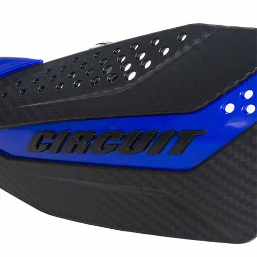 CUBRE MANO DAKAR UNIV. CARBONO/AZUL (JGO) CIRCUIT PM038-2D4