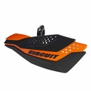 CUBRE MANO DAKAR UNIV. CARBONO/NARANJA (JGO) CIRCUIT PM038-2D9