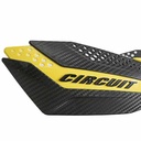 CUBRE MANO DAKAR UNIV. CARBONO/AMARILLO (JGO) CIRCUIT PM038-2D6