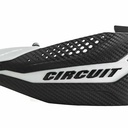 CUBRE MANO DAKAR UNIV. CARBONO/BLANCO (JGO) CIRCUIT PM038-2D2