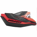 CUBRE MANO DAKAR UNIV. CARBONO/ROJO (JGO) CIRCUIT PM038-2DA