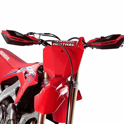 CUBRE MANO DAKAR UNIV. CARBONO/ROJO (JGO) CIRCUIT PM038-2DA