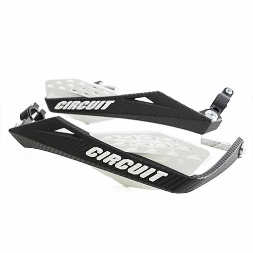 CUBRE MANO FENIX CARBON II P.TAPER NEGRO/BLANCO (JGO) CIRCUIT PM081-212