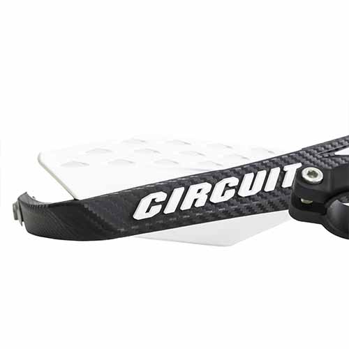 CUBRE MANO FENIX CARBON II P.TAPER NEGRO/BLANCO (JGO) CIRCUIT PM081-212