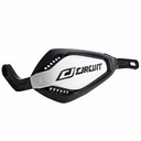 PROTECTOR DE MANO P.4 FAT BAR NEGRO/BLANCO (JGO) CIRCUIT PM022-212