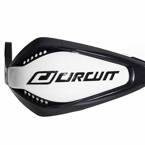 PROTECTOR DE MANO P.4 FAT BAR NEGRO/BLANCO (JGO) CIRCUIT PM022-212