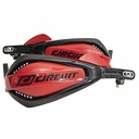 PROTECTOR DE MANO P.4 FAT BAR NEGRO/ROJO (JGO) CIRCUIT PM022-21V