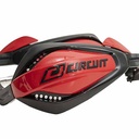 PROTECTOR DE MANO P.4 FAT BAR NEGRO/ROJO (JGO) CIRCUIT PM022-21V