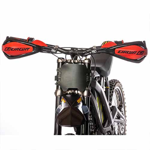 PROTECTOR DE MANO P.4 FAT BAR NEGRO/ROJO (JGO) CIRCUIT PM022-21V