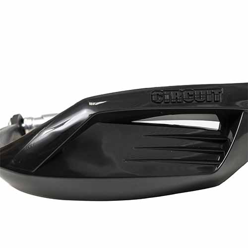 CUBRE MANO STREET NEGRO/NEGRO (JGO) CIRCUIT PM050-211