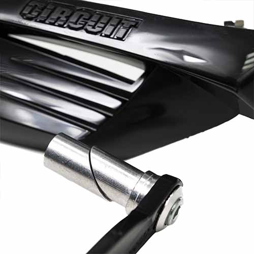 CUBRE MANO STREET NEGRO/NEGRO (JGO) CIRCUIT PM050-211