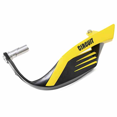 CUBRE MANO STREET NEGRO/AMARILLO (JGO) CIRCUIT PM050-216