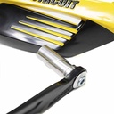 CUBRE MANO STREET NEGRO/AMARILLO (JGO) CIRCUIT PM050-216