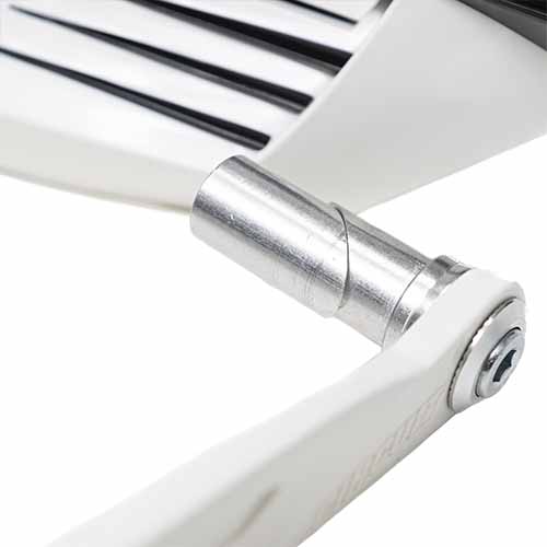 CUBRE MANO STREET BLANCO/NEGRO (JGO) CIRCUIT PM050-221