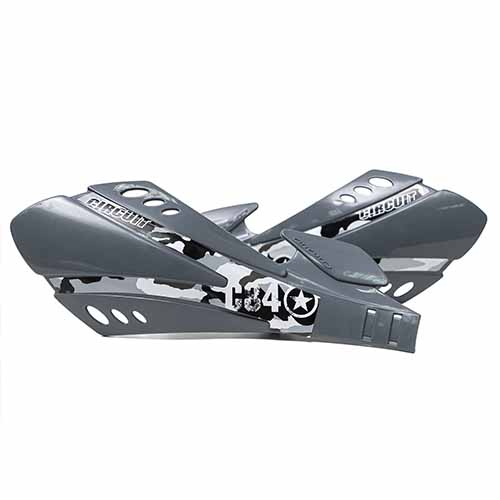 CUBRE MANO SX FRENO A DISCO GRIS (JGO) CIRCUIT PM030-003