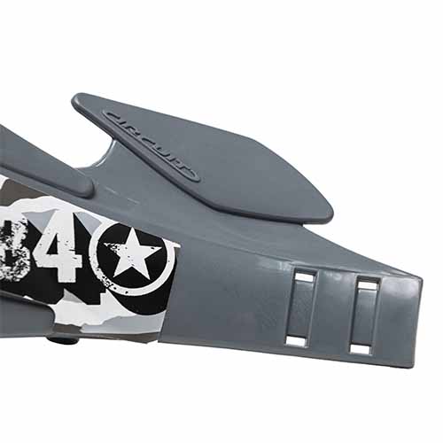 CUBRE MANO SX FRENO A DISCO GRIS (JGO) CIRCUIT PM030-003