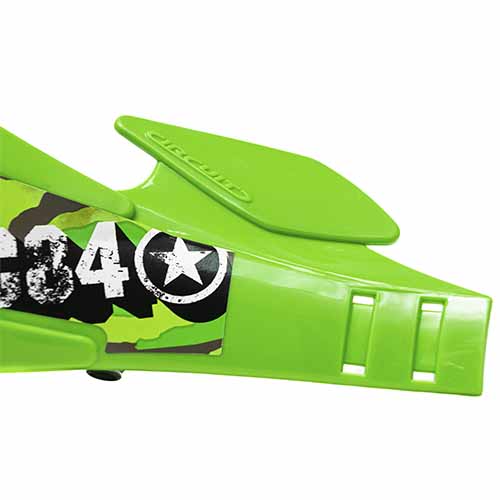 CUBRE MANO SX FRENO A DISCO VERDE (JGO) CIRCUIT PM030-007