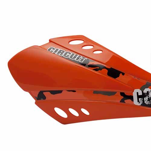 CUBRE MANO SX FRENO A DISCO NARANJA (JGO) CIRCUIT PM030-009