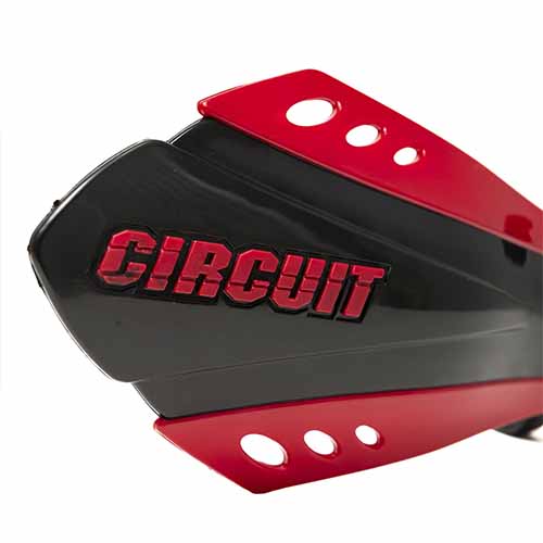 PROTECTOR DE MANO SX BICOMP NEGRO/ROJO (JGO) CIRCUIT PM033-21U