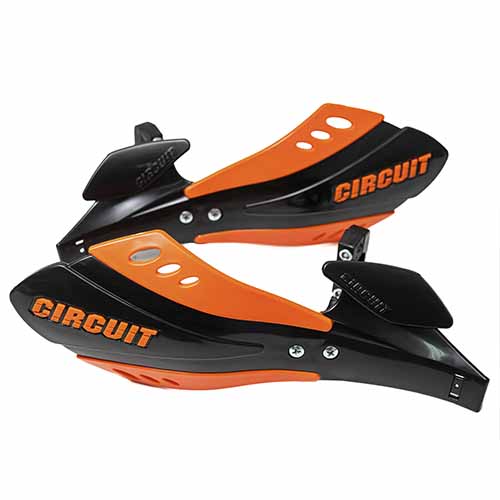 PROTECTOR DE MANO SX BICOMP NEGRO/NARANJA (JGO) CIRCUIT PM033-219