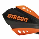 PROTECTOR DE MANO SX BICOMP NEGRO/NARANJA (JGO) CIRCUIT PM033-219