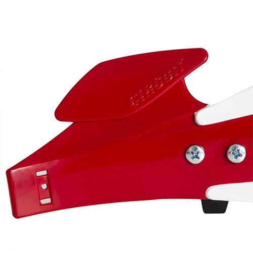 PROTECTOR DE MANO SX BICOMP ROJO/BLANCO (JGO) CIRCUIT PM033-2V2