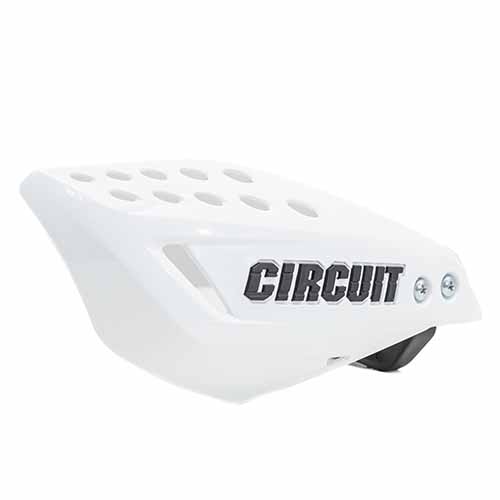 CUBRE MANO VECTOR BLANCO/NEGRO (JGO) CIRCUIT PM061-221